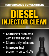Diesel fuel injector cleaner